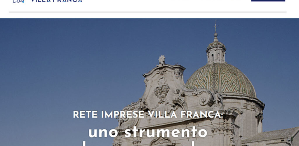Online il nuovo sito internet di Rete Imprese “Villa Franca”